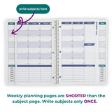 Order Out Of Chaos Academic Planner 2025-2026, July 2025-June 2026 Size: 8.5 x 11