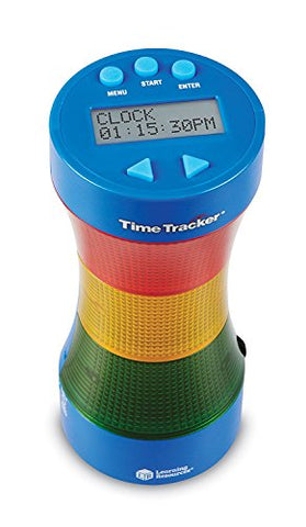 Learning Resources Time Tracker Visual Timer & Clock