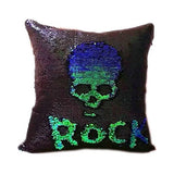 Reversible Color Change Sequin Throw Pillow Cases