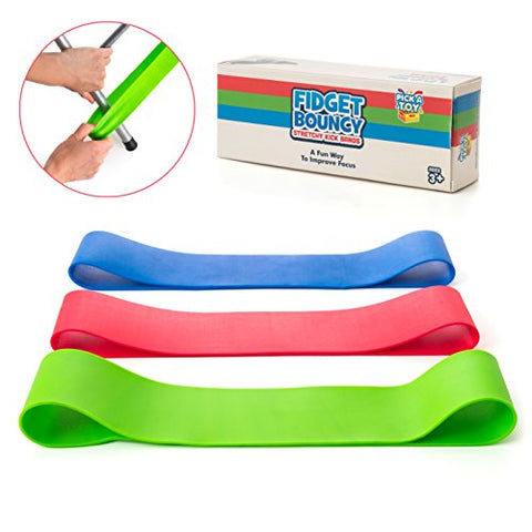 Stretchy Resistance Fidget Bands 3 Pack