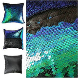 Reversible Color Change Sequin Throw Pillow Cases