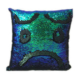 Reversible Color Change Sequin Throw Pillow Cases