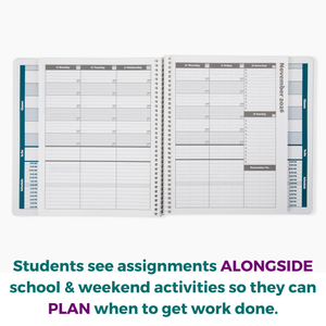 2026-27 Academic Planner: A Tool For Time Management® (8.25x8.5) With All Day Planning