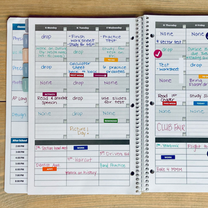 Limited Edition Pattern Cover | 2026-27 Academic Planner: A Tool for Time Management®  (8.5x11)