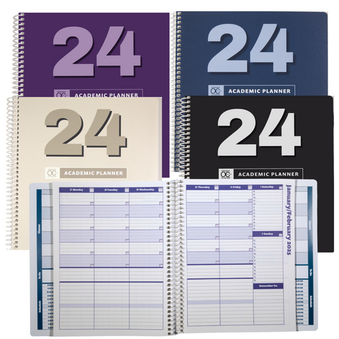 2024-25 Academic Planner: A Tool For Time Management® (8.25x8.5) With All Day Planning.