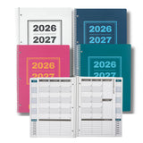 Order Out Of Chaos Academic Planner 2026-2027, Daily Weekly Monthly School Calendar, Student Planner 2026-2027, 8.5 x 11 Homework Organizer, july 2026-june 2027 White Black School Agenda Book