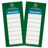 Academic Planner After School Labels - Set of 2 (For 8.5x11 with AFTER SCHOOL Planning ONLY)