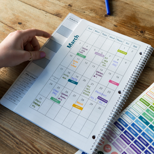 Limited Edition Pattern Cover | 2026-27 Academic Planner: A Tool for Time Management®  (8.5x11)