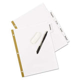 Avery Big Tab Write-On Dividers, 5-Tab Set