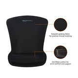 Amazon Basics Gel Computer Mouse Pad with Wrist Support Rest