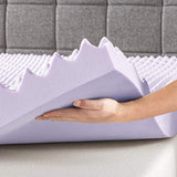 3 Inch Egg Crate Memory Foam Mattress Topper