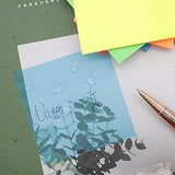 Transparent Sticky Note Pads 3x3 Waterproof Self-Adhesive