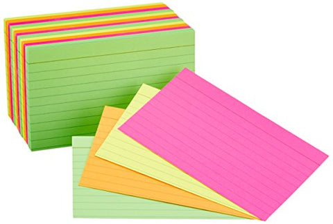 Amazon Basics Ruled Index Flash Cards