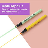 SHARPIE Highlighter, Clear View Highlighter with See-Through Chisel Tip