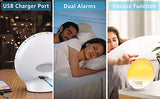 Wake Up Light Sunrise Alarm Clock