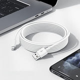 Apple MFI Certified iPhone Charger Cable 10 Ft, 3Pack Extra Long USB to Lightning Cable