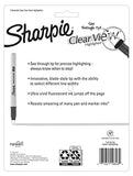 SHARPIE Highlighter, Clear View Highlighter with See-Through Chisel Tip