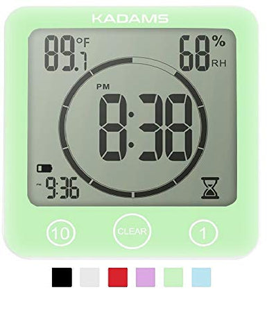 Digital Bathroom Shower Timer with Alarm