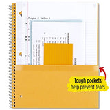 Five Star Spiral Notebook, 5-Subject with College Ruled Paper