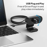 wansview Webcam PC with Microphone, 1080P