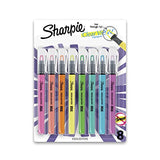 SHARPIE Highlighter, Clear View Highlighter with See-Through Chisel Tip