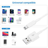 Apple MFI Certified iPhone Charger Cable 10 Ft, 3Pack Extra Long USB to Lightning Cable