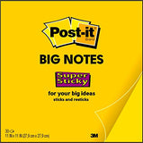 Post-it Super Sticky Big Notes