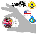 Crazy Aaron's Putty Color Shock & Holo Mini Tins (.47oz Each) Sun Beam, Coral Reef, Eternal Flame & Moonlight Gift Set Bundle - 4 Pack