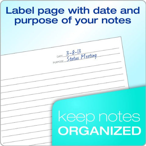 Focus Note System TOPS FocusNotes Note Taking System 1-Subject Notebook, 11 x 9 Inches