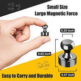 16Pcs Black Magnets