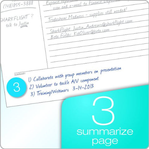 Focus Note System TOPS FocusNotes Note Taking System 1-Subject Notebook, 11 x 9 Inches