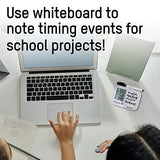 Four-Event Digital Timer with Whiteboard