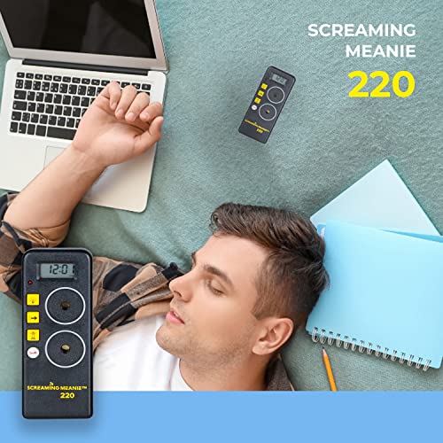 Screaming Meanie Réveil Minuterie 220 Ultra Fort - 120dB Pour Dormeurs Profonds - Bleu