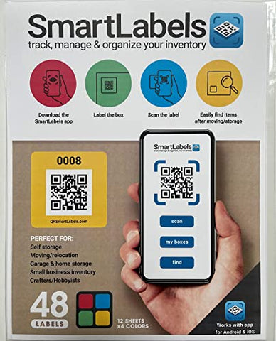 QR Smart Labels - Scannable Labels for Storage and Organization