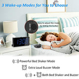 Super Loud Alarm Clock with Bed Shaker