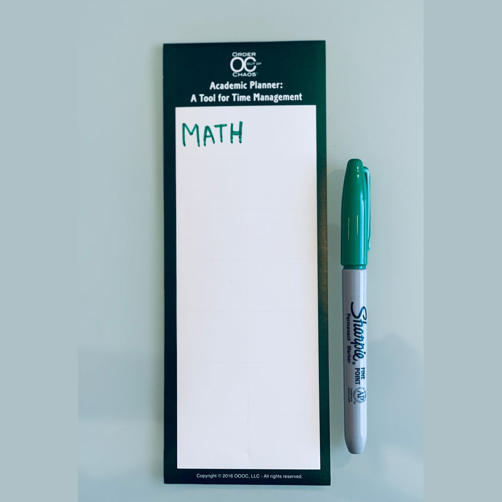 Subject Labels for Academic Planner, Student Agenda,Calendar