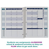 2024-25 Academic Planner: A Tool For Time Management® (8.5x11) With After-School Planning.