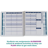 2024-25 Academic Planner: A Tool For Time Management® (8.25x8.5) With All Day Planning.